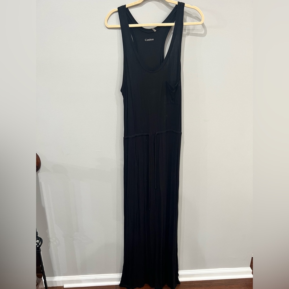 Caslon black maxi dress